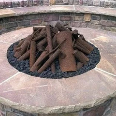 Warming Trends SLS30 Steel Log Set for Fire Pit, 30-Inch