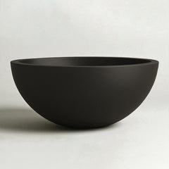 Warming Trends AON GFRC Architectural Aura Bowl Concrete Vessels w/ Crossfire Brass Burner