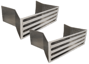 Warming Trends 106161 Fire Pit Vent Kit, (2) 9.75 x 3.5-Inch Vents, 18-Inch per vent