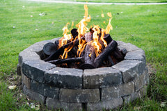 Warming Trends SLS24 Steel Log Set for Fire Pit, 24-Inch
