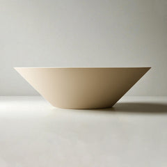 Warming Trends AON GFRC Architectural Halo Round Wok Concrete Vessels w/ Crossfire Brass Burner