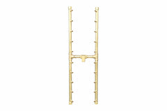 Warming Trends Crossfire 2.0 Universal H-Style Brass Gas Fire Pit Burner Kit