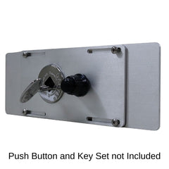 Warming Trends Parts MBRRR Aluminum Key Valve Mounting Plate, 14 x 3.5-Inch