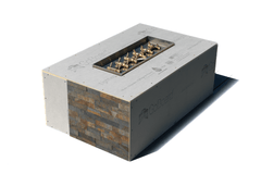Warming Trends Crossfire FRT4830 Rectangular with Tree-Style Ready To Finish Fire Pit Kit, 48x30x18-Inch