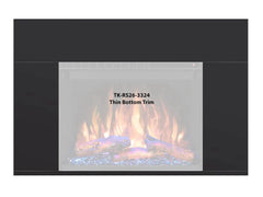 Modern Flames 33x24-inch 5-inch Thin Bottom Trim for Redstone Electric Fireplace