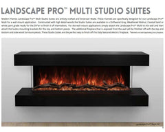 Modern Flames LPM Landscape Pro Multi-Sided Built In Electric Fireplace