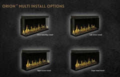 Modern Flames OR-MULTI Orion Multi Heliovision Fireplace w/ Free Taller Flames Upgrade