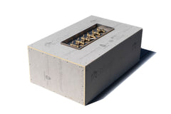 Warming Trends Crossfire FRT4830 Rectangular with Tree-Style Ready To Finish Fire Pit Kit, 48x30x18-Inch