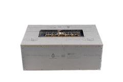 Warming Trends Crossfire FR4830 Rectangular with Linear Ready To Finish Fire Pit Kit, 48x30x18-Inch