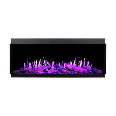 Modern Flames OR60-MULTI-V2 60" Orion Multi V2 Linear LCD Heliovision Electric Fireplace