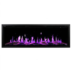 Modern Flames OR52-SLIM-V2 52" Orion Slim V2 Linear LCD Heliovision ElectriFireplace
