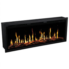 Modern Flames OR76-SLIM-V2 76" Orion Slim V2 Linear LCD Heliovision ElectriFireplace