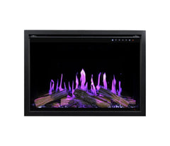 Modern Flames OR42-TRAD-V2 42" Orion Traditional V2 LCD Heliovision Built in Electric Fireplace