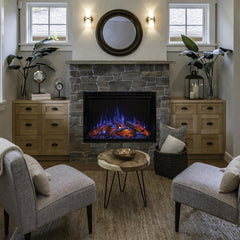 Modern Flames RS-3021 30" Redstone Traditional Built-In Electric Fireplace