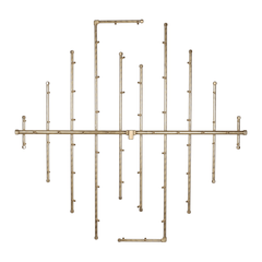 Warming Trends Crossfire 2.0 Universal Original Brass Gas Fire Pit Burner