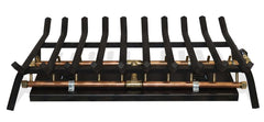 Warming Trends Outdoor Fireplace Kit For 42-Inch Opening With 200K BTU H-Style Crossfire 2.0 Brass Burner
