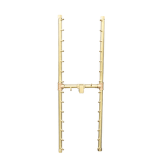 Warming Trends Crossfire 2.0 Universal H-Style Brass Gas Fire Pit Burner
