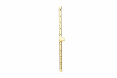 Warming Trends Crossfire 2.0 Universal Linear Brass Gas Fire Pit Burner Kit