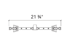 Warming Trends Crossfire 2.0 Universal Linear Brass Gas Fire Pit Burner