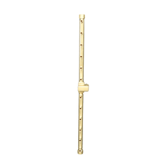 Warming Trends Crossfire 2.0 Universal Linear Brass Gas Fire Pit Burner