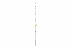 Warming Trends Crossfire 2.0 Universal Linear Brass Gas Fire Pit Burner Kit
