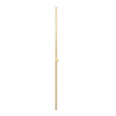 Warming Trends Crossfire 2.0 Universal Linear Brass Gas Fire Pit Burner