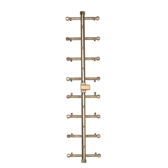 Warming Trends Crossfire 2.0 Universal Tree-Style Brass Gas Fire Pit Burner
