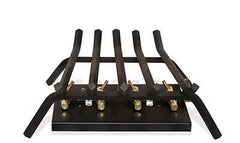 Warming Trends Outdoor Fireplace Kit For 24-Inch Opening With 110K BTU Tree-Style Crossfire 2.0 Brass Burner