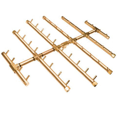 Warming Trends CFBCT440 Circular Tree-Style Crossfire Brass Burner 30.25x34-Inch