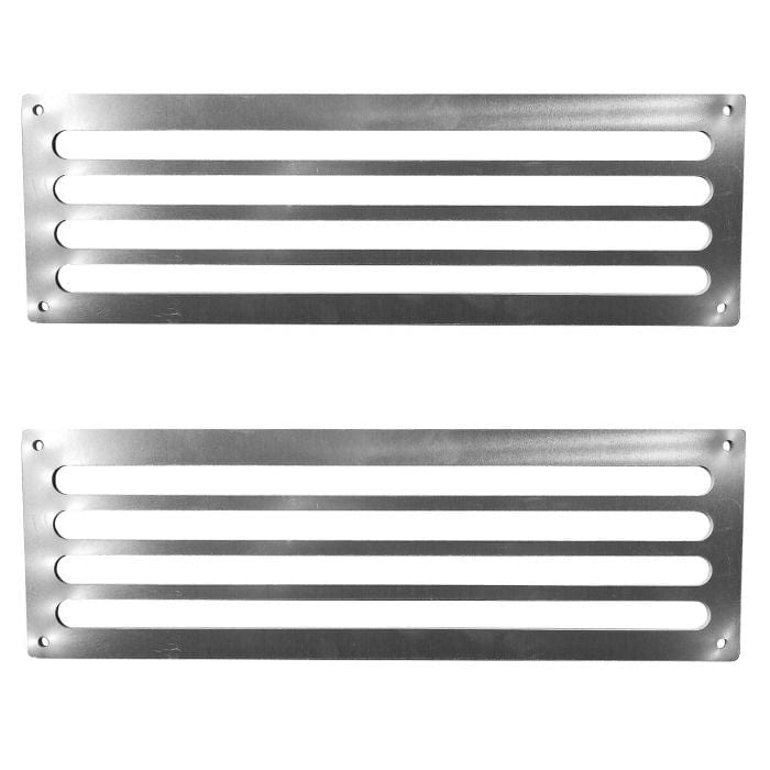 Fire Pit Vent Kit Parts, 5.75 x 11.5-Inch Vents, 18-Inch per vent FPVK