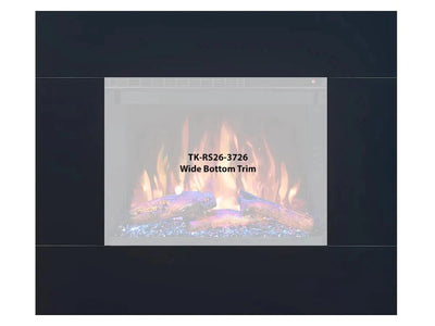 Modern Flames 37x26-Inch 7-Inch Wide Bottom Trim for Redstone Electric Fireplace