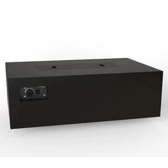 Warming Trends AON Powder-Coated Steel Rectangular Fire Table w/ Crossfire Brass Burner