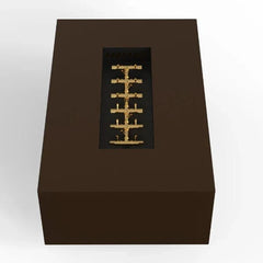 Warming Trends AON Powder-Coated Steel Rectangular Fire Table w/ Crossfire Brass Burner