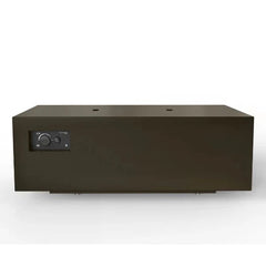 Warming Trends AON Powder-Coated Steel Rectangular Fire Table w/ Crossfire Brass Burner