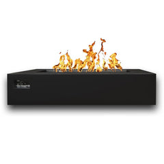 Warming Trends AON Powder-Coated Steel Rectangular Fire Table w/ Crossfire Brass Burner