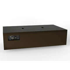 Warming Trends AON Powder-Coated Steel Rectangular Fire Table w/ Crossfire Brass Burner