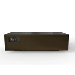 Warming Trends AON Powder-Coated Steel Rectangular Fire Table w/ Crossfire Brass Burner
