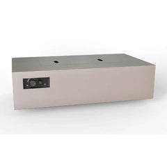 Warming Trends AON Powder-Coated Steel Rectangular Fire Table w/ Crossfire Brass Burner
